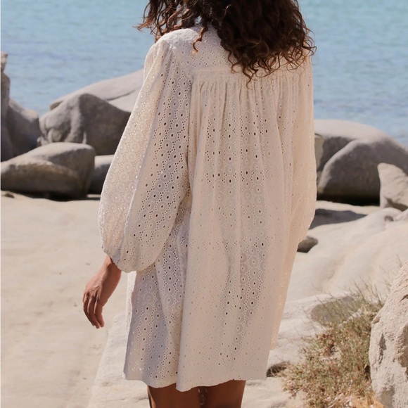 White Hope & May Eyelet Dress - Small - Picture 3 of 7